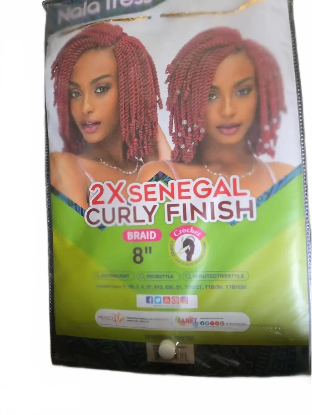 Janet Collection Nala Tress Senegal Curly 8